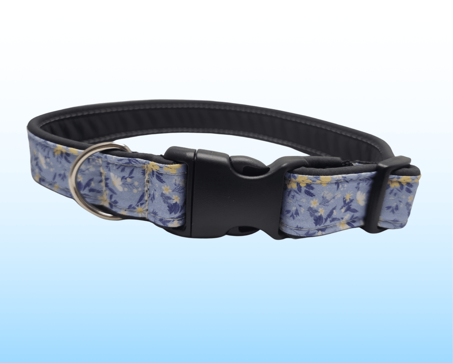 Collier - Fleurs Bleues